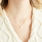 Elyssa Bass Designs DAISY DELICATE NECKLACE