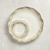 Etta B Pottery FRUIT AND DIP PLATTER Magnolia