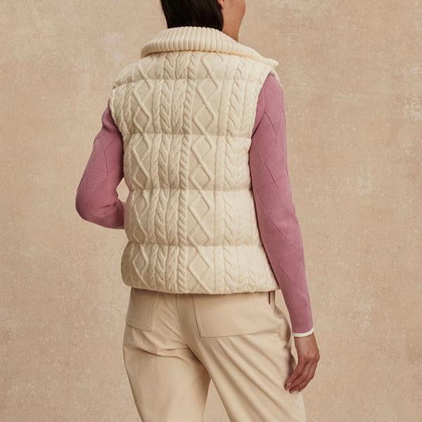 Irina Cable Knit Gilet – Bella Vita Gifts & Interiors