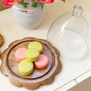 Mudpie SCALLOP CLOCHE SET