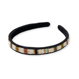 Ink and Alloy SADIE LUXE BEADED HEADBAND Highlands