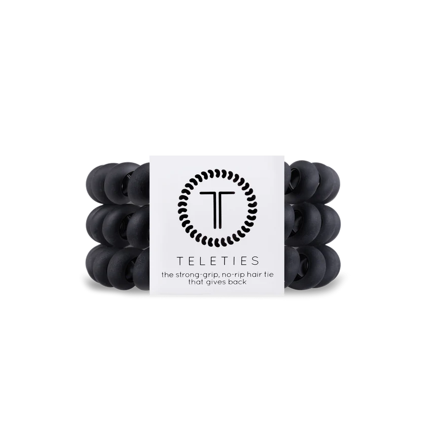 Teleties TELETIES PACK OF 3 Matte Black