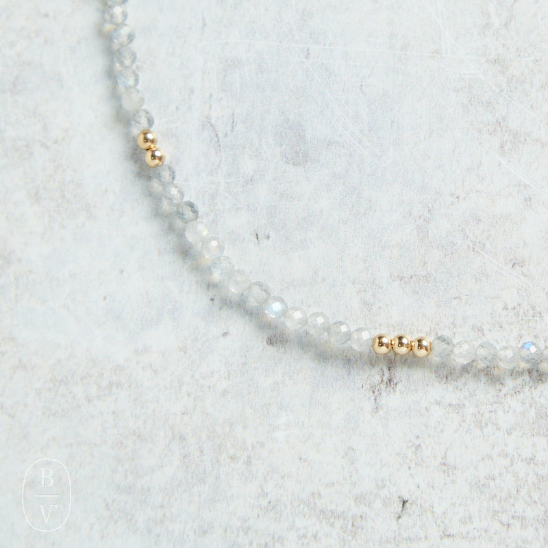 Ellen Hays Jewelry SHORT STONE BEADED N2119-4 NECKLACE