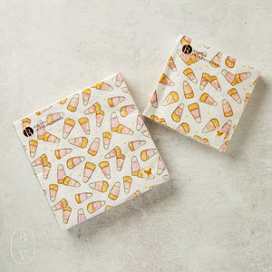 Boston International PINK CANDY CORN LUNCHEON NAPKINS
