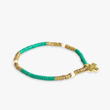 Ink and Alloy RORY SEQUIN STRETCH BRACELET Kelly Green