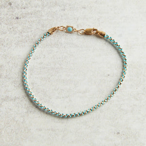 eNewton Design HOPE TOGETHER BRACELET Turquoise