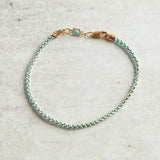 eNewton Design HOPE TOGETHER BRACELET Turquoise