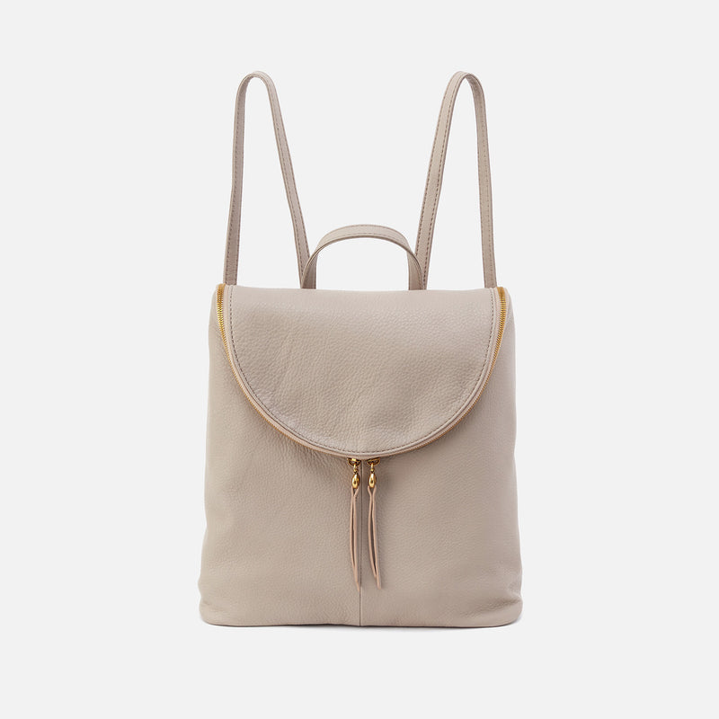 Hobo FERN BACKPACK - SPRING 24 Taupe Pebbled Leather