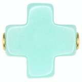 eNewton Design SIGNATURE CROSS STUD Mint