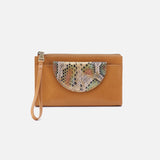 Hobo ZENITH WRISTLET Natural Mixed Leathers