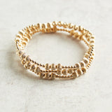 eNewton Design DIGNITY JOY PATTERN BEAD BRACELET