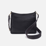Hobo CASS CROSSBODY BAG Black Pebbled Leather