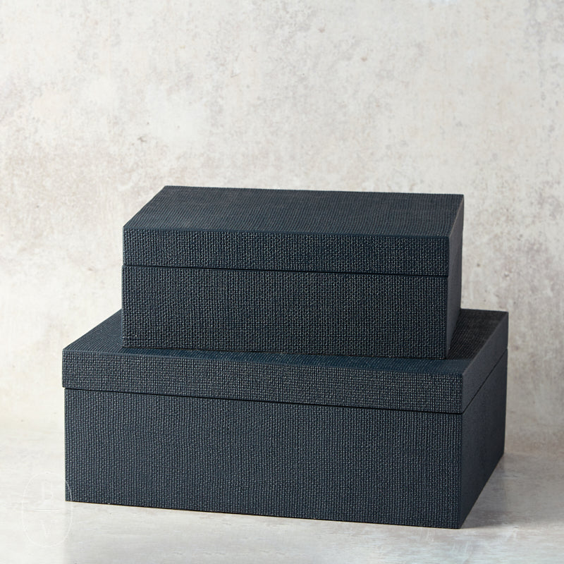 Park Hill Collection ST TROPEZ DECORATIVE BOX Indigo