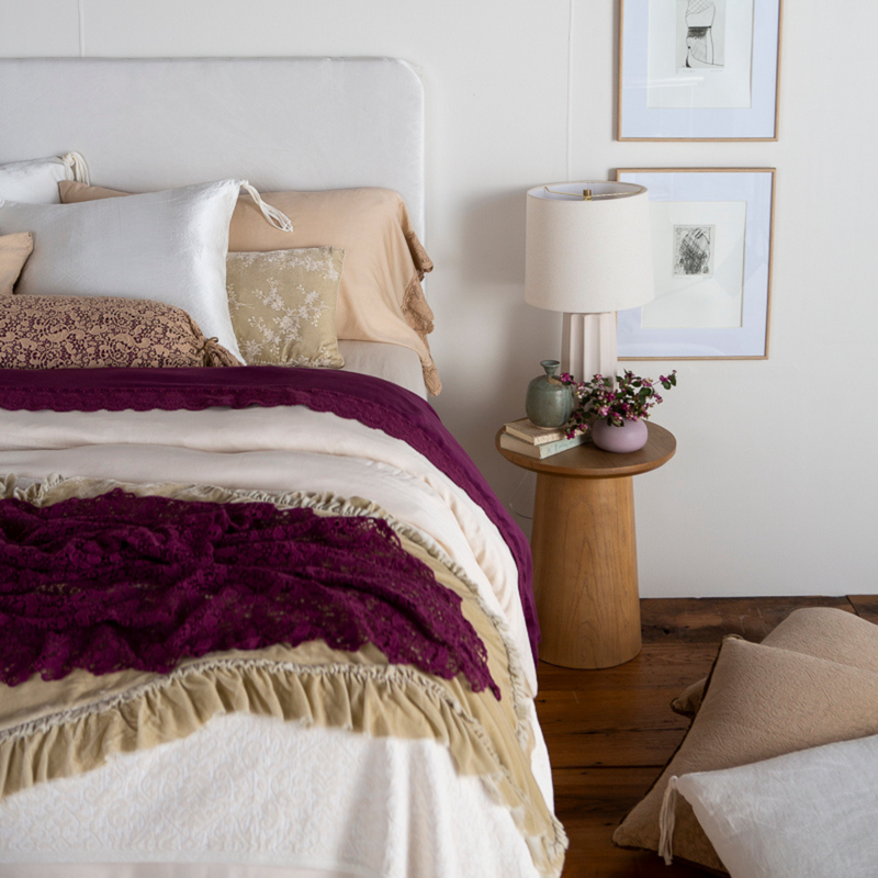 Bella Notte Linens ALLORA BED SCARF