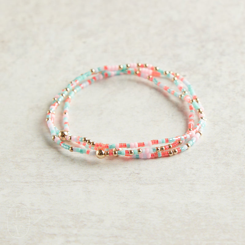 eNewton Design EGIRL HOPE UNWRITTEN BRACELET SPRING 2024 5.5" Anything Is Popsicle