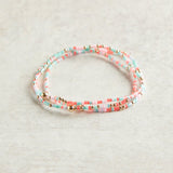 eNewton Design EGIRL HOPE UNWRITTEN BRACELET SPRING 2024 5.5" Anything Is Popsicle