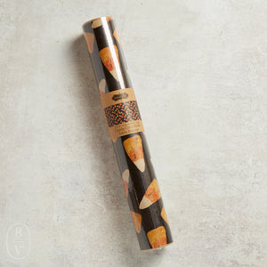 Mudpie CANDY CORN KRAFT PAPER TABLE RUNNER