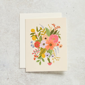Rifle Paper Co GARDEN PARTY CARD Blush