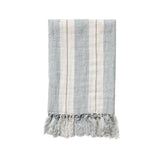 Pom Pom At Home LAGUNA THROW Ocean_Natural 50x70