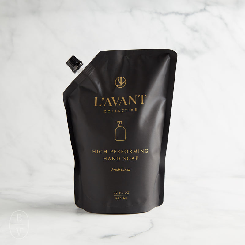 Lavant Collective Inc HIGH PERFORMING HAND SOAP REFILL Fresh Linen 32 oz