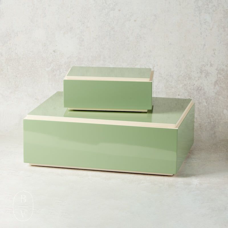 Park Hill Collection BALBOA BAY LACQUERED DECORATIVE BOX Garden Retreat