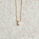 Elyssa Bass Designs MARQUIS CZ NECKLACE Gold