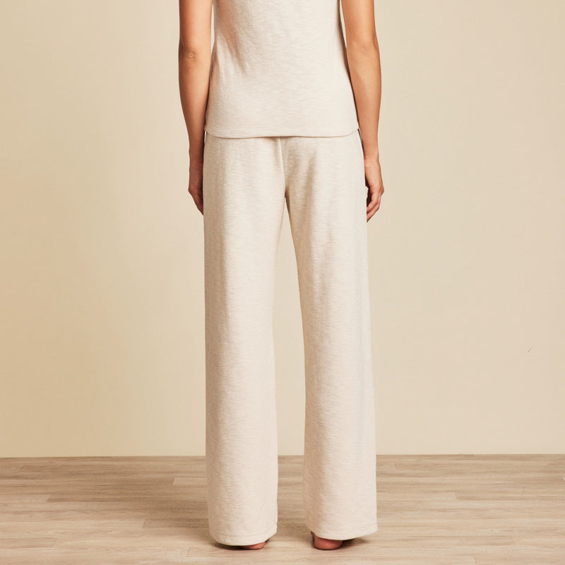 Barefoot Dreams MALIBU COLLECTION SLUB DOUBLE KNIT PANT