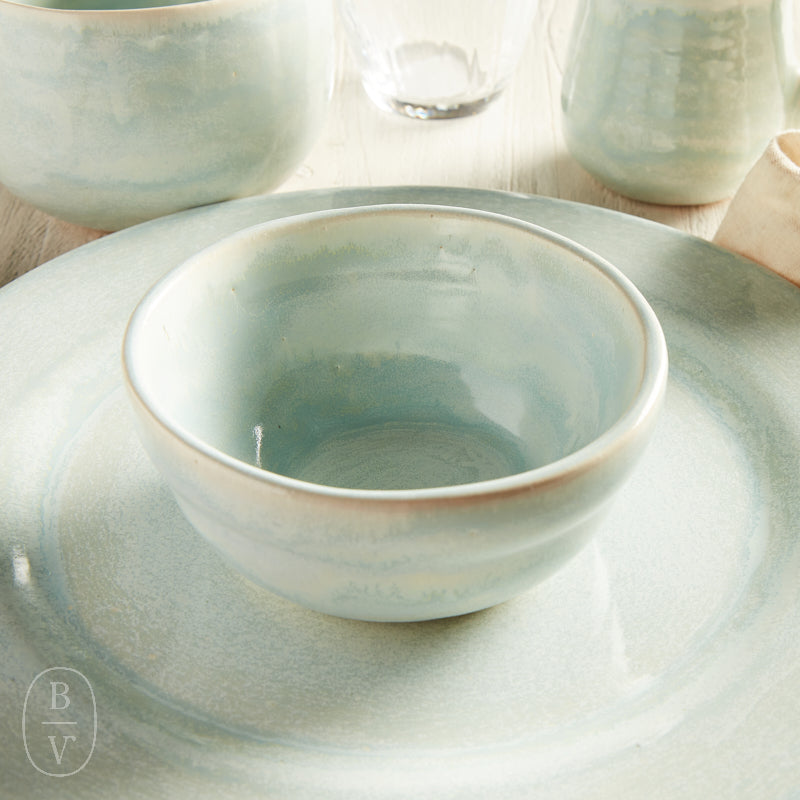 Good Earth Pottery EXTRA SMALL NESTING BOWL Aqua
