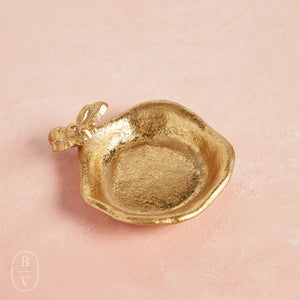 Raz Imports GOLD TRINKET TRAY