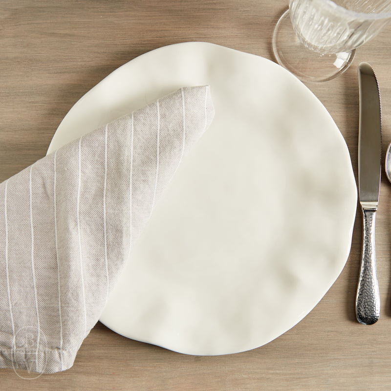 Beatriz Ball VIDA HAVANA DINNER PLATE White
