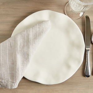 Beatriz Ball VIDA HAVANA DINNER PLATE White