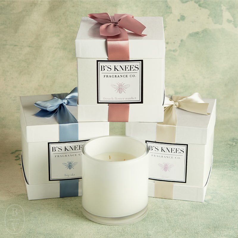 B's Knees Fragrance Co. 3 WICK CANDLE