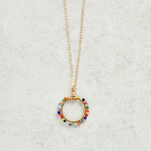 Darby Drake Jewelry and Design GEMSTONE NECKLACE - NETS241 Multi