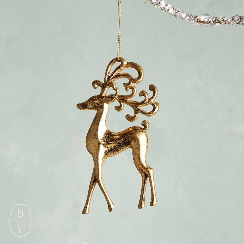 Raz Imports ORNATE DEER ORNAMENT Standing