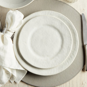 Carmel Ceramica COZINA SALAD PLATE White
