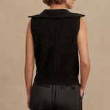 Varley HALLY HALF ZIP RIB VEST