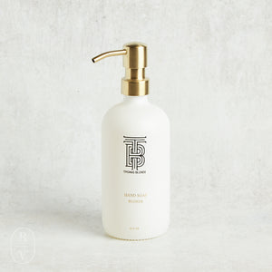 Thomas Blonde GLASS DISPENSER HAND SOAP Blonde