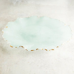 Annieglass POPPY PLATTER 14.5