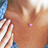 eNewton Design SIGNATURE CROSS NECKLACE