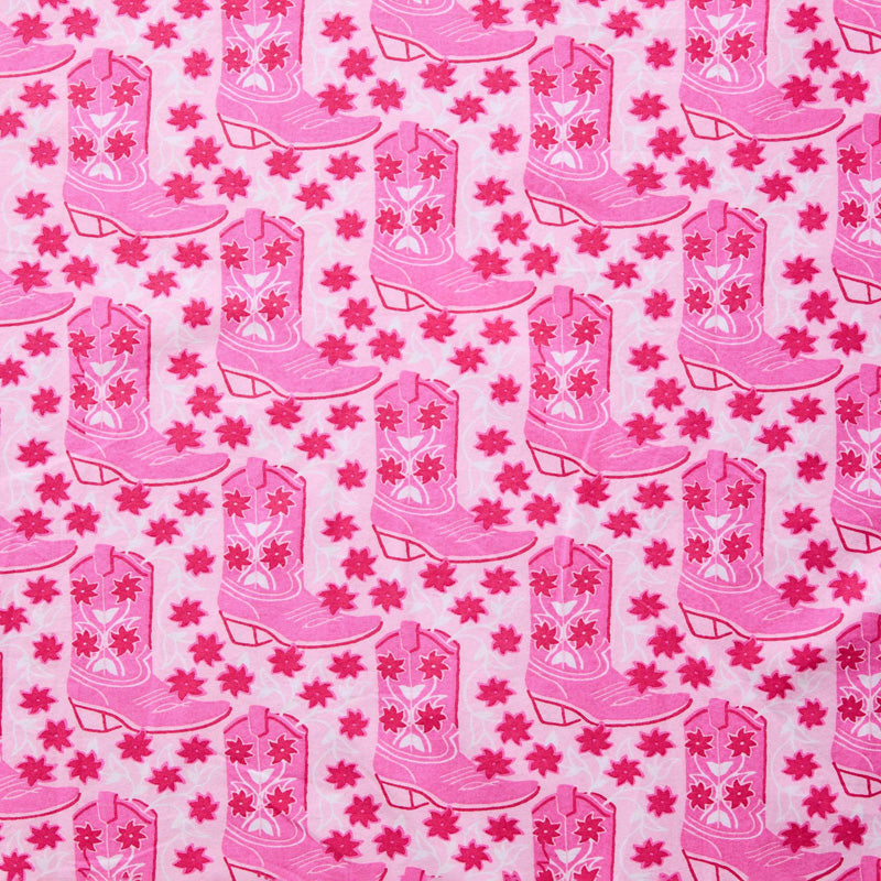 Printfresh RHINESTONE COWGIRL SHORT PJ SET