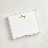 Black Ink LARGE ACRYLIC NOTEPAD HOLDER