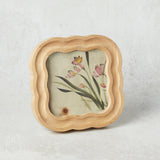 Bloomingville RUBBERWOOD SCALLOPED FRAME Tan 4x4