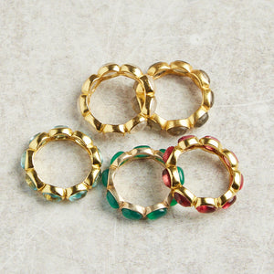 Elyssa Bass Designs CONTINUOUS GEMSTONE RING