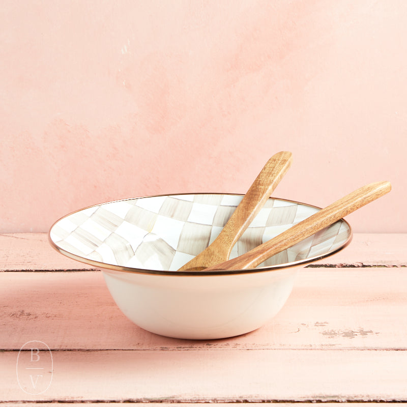 Salad Serving Set By Mackenzie-childs – Bella Vita Gifts & Interiors