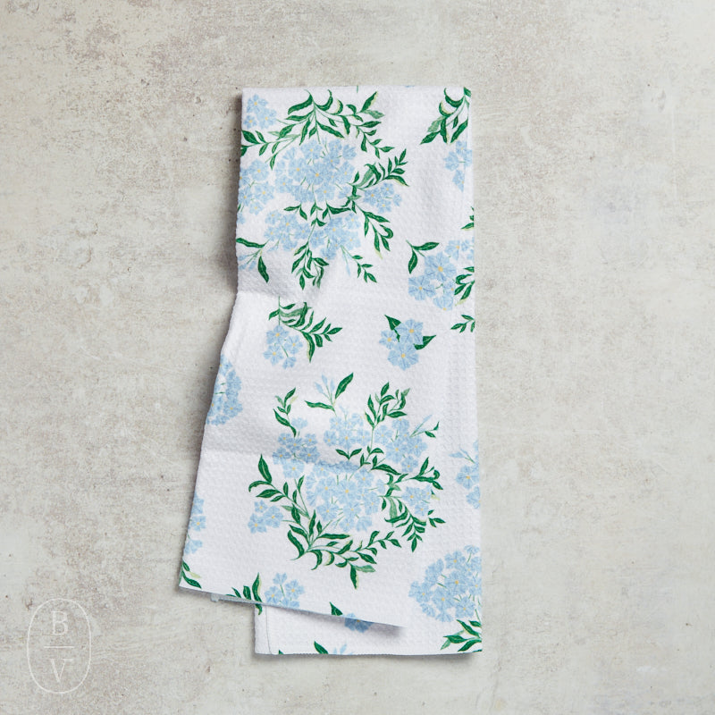 Geometry PLUMBAGO TEA TOWEL
