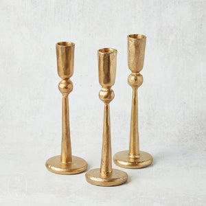 Creative Co-op HAND FORGED ANTIQUED METAL TAPER HOLDER