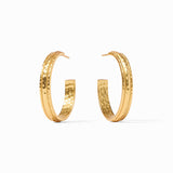 Julie Vos MADISON HOOP EARRINGS Medium