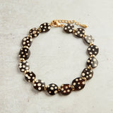 Virtue STUDDED TRIBAL DISC NECKLACE Polka Dot