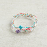 eNewton Design EGIRL HOPE UNWRITTEN SIGNATURE CROSS BRACELET SPRING 5.5"