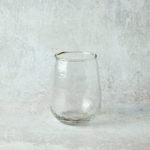 Karma Gifts CATALINA STEMLESS WINE GLASS Clear